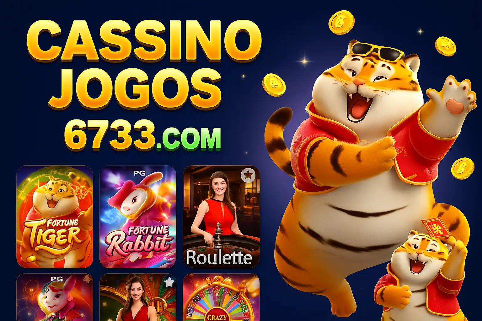 Jogos de cassino online inovadores e emocionantes na 6733.COM